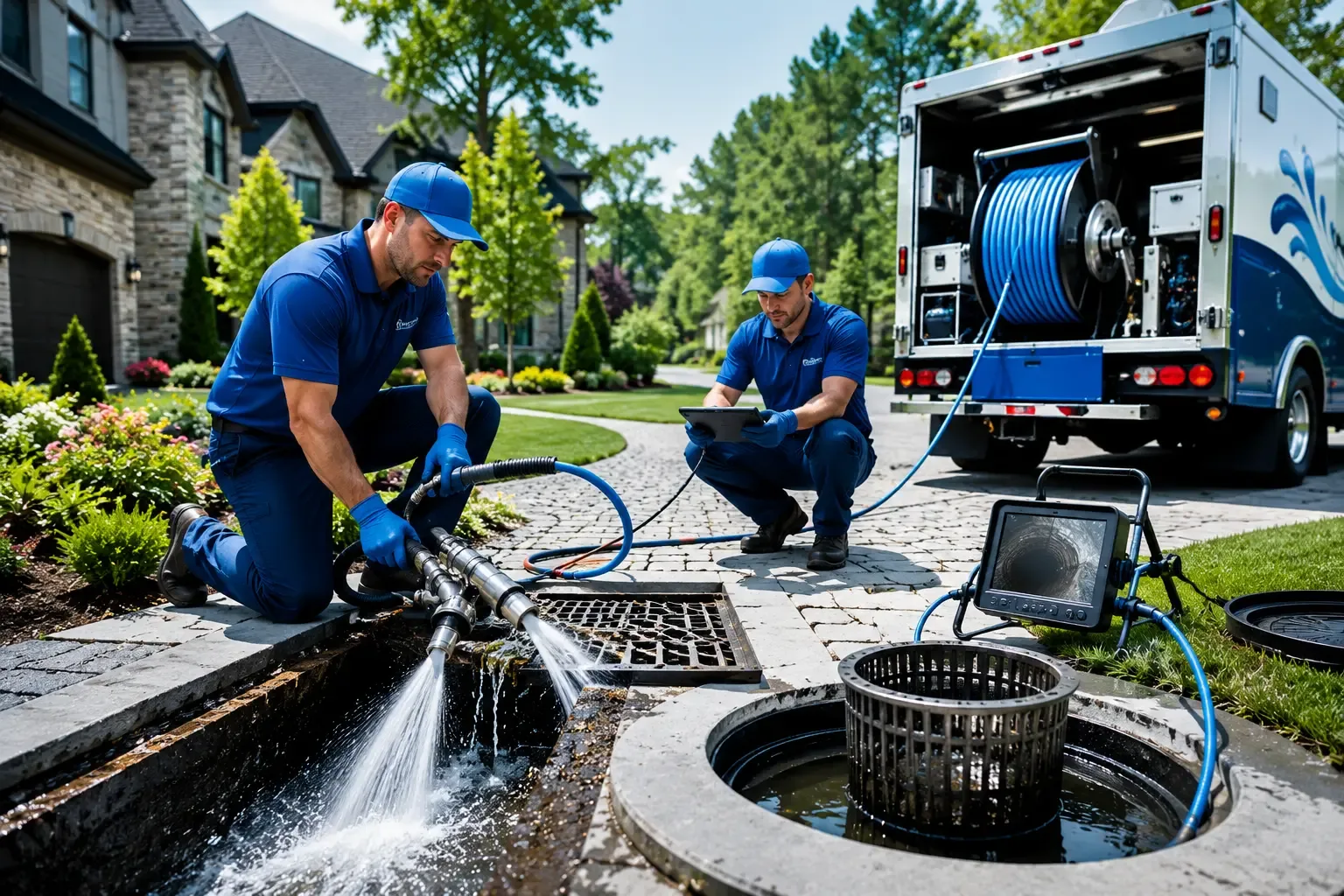 Local outdoor drain cleaning professionals in Georgetown, CA