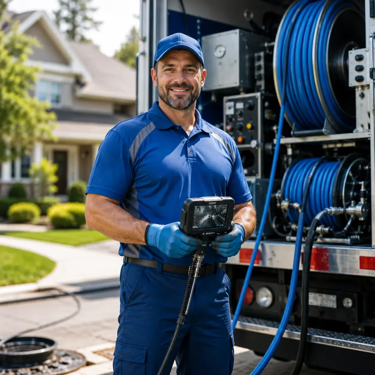 Local outdoor drain cleaning specialists in Georgetown, CA
